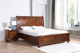 Stunning Sleigh Bed Design<