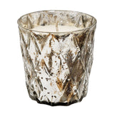 Scented Soy Wax Candle (Set of 4) - Silver