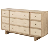 Kimpton - 9 Drawer Dresser Cabinet - Beige