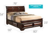 LaVita - Storage Bed