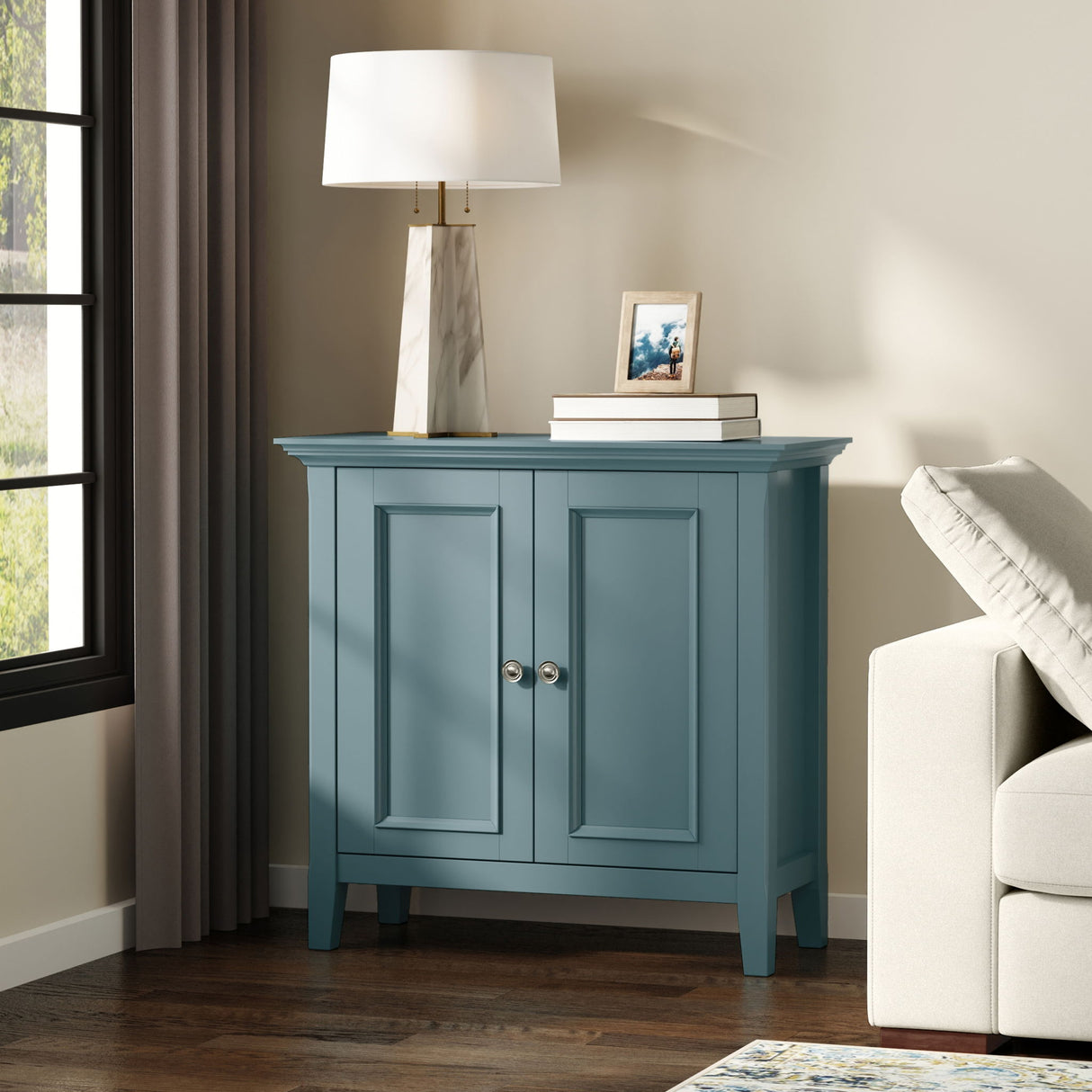 Amherst - Handcrafted Low Storage Cabinet