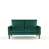 Upholstered Loveseat Sofa, 2 Seater Couch For Living Room Apartment