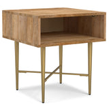 Fallon - End Table - Natural