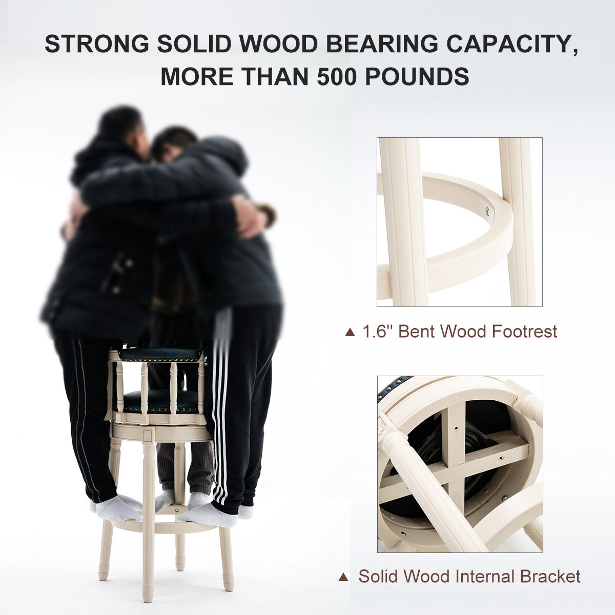 Wooden Bar Stool