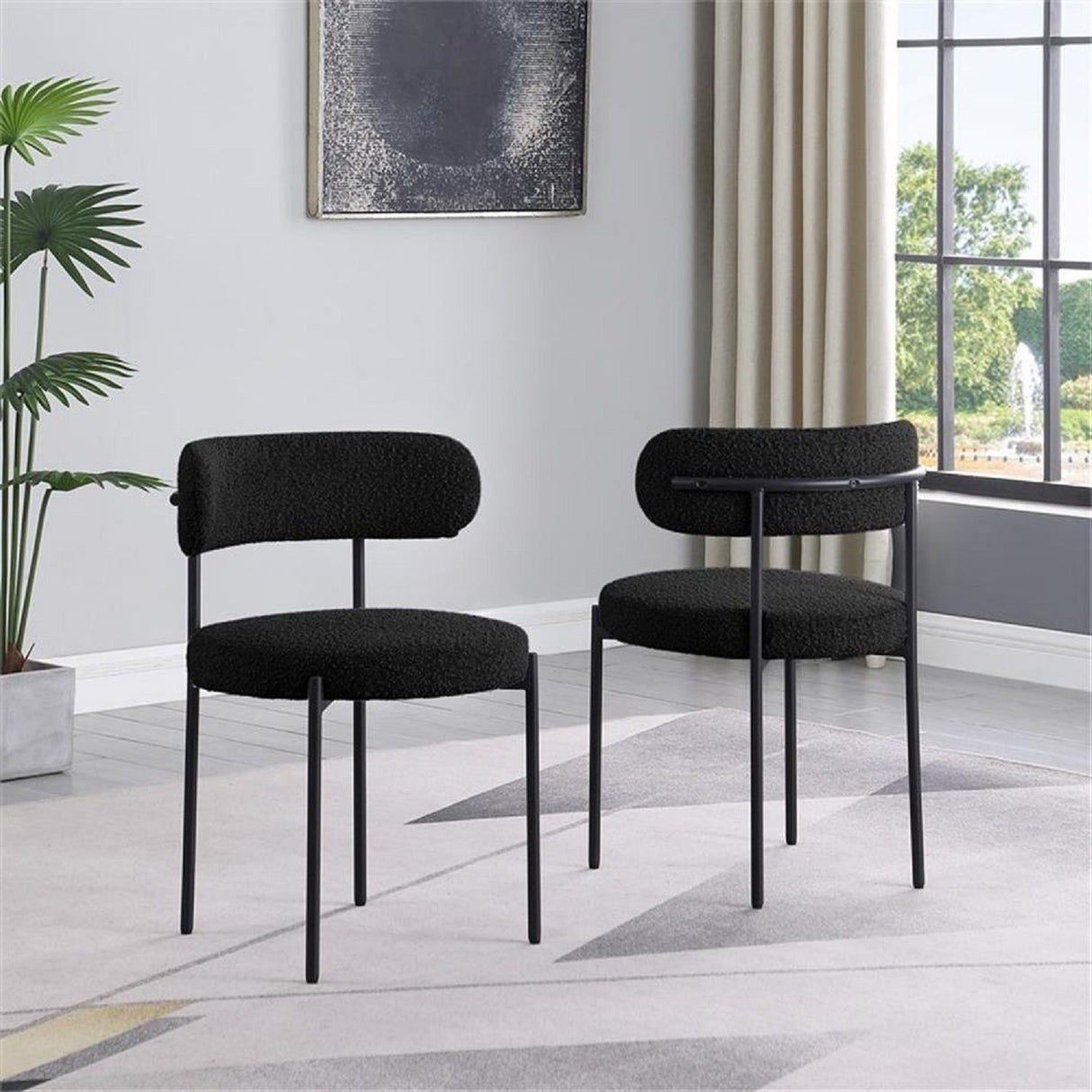 Upholstered Kitchen Chair (Set of 2)