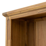 Bookcase - Natural Wood / Brown