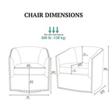 Luxurious Chair With 360 Degree Rotation