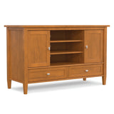 Warm Shaker - Transitional Style TV Media Stand