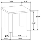 Bryant - Table With Cylindrical Legs