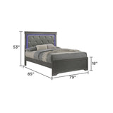 Blaze - Bed With LED Headboard