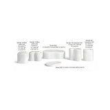 Elegant Natural Marble Bathroom Accessories Set