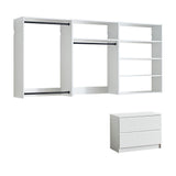 Devi - Wall Mounted Wood Closet System & Modular Units