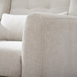Modern Accent Chair Upholstered Foam Filled Living Room Chairs Comfy Reading Chair Mid-Century Modern Chair With Fabric Lounge Arm Chairs Armchair For Living Room Bedroom