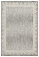 Sunshine - 2'7" X 7'3" Indoor, Outdoor Area Rug, Polypropylene - Silver