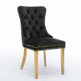 Nikki - Modern, High-End Tufted Dining Chair (Set of 2)