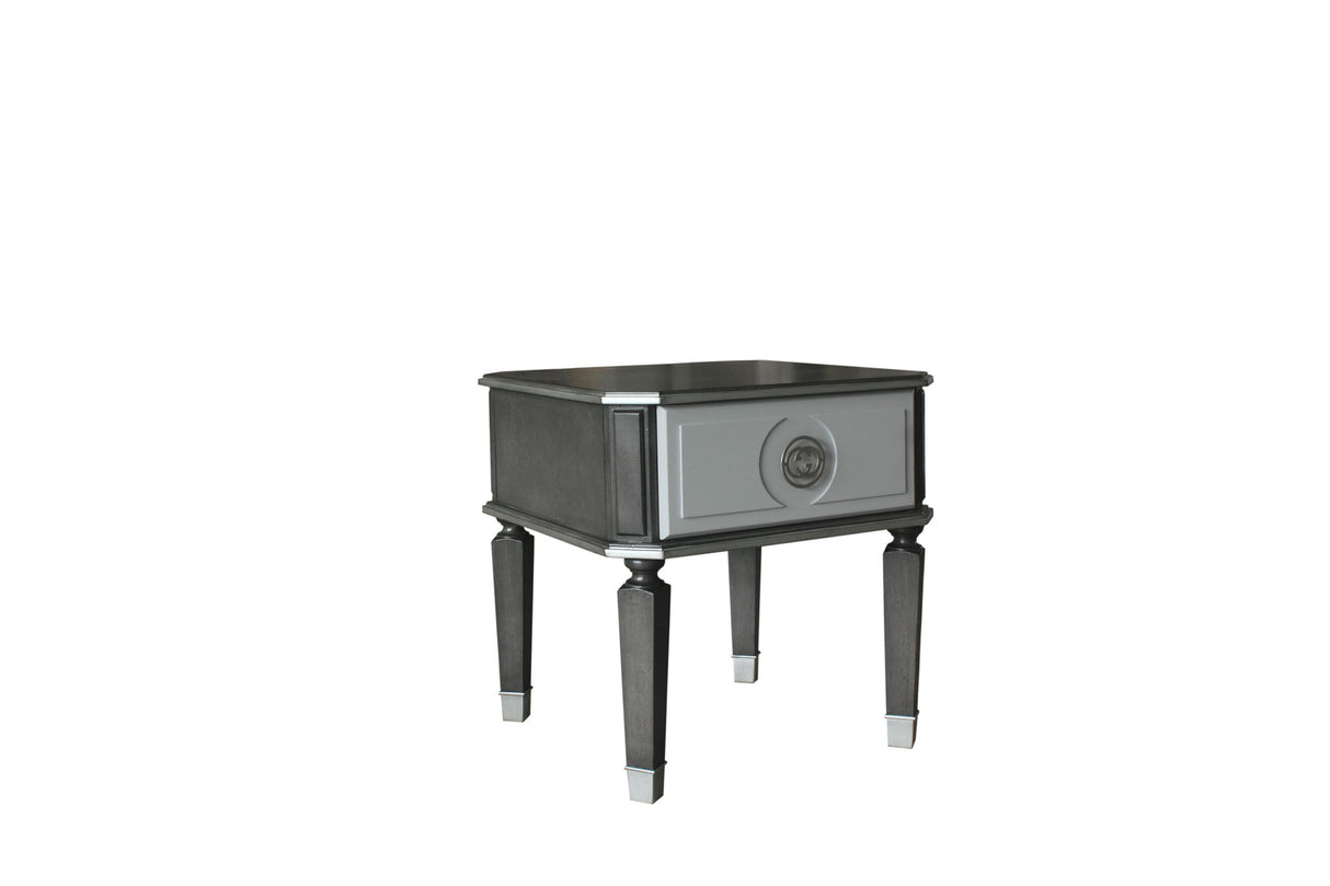 House Beatrice - End Table - Charcoal