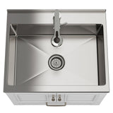 Cardinal - Laundry Cabinet With Faucet And Sink - White