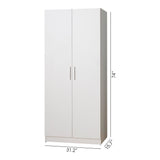 Mia - Farmhouse Shoe Cabinet With 6 Shelves