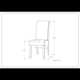 Avalon - Deluxe Parson, Dining Chair (Set of 2)