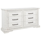 6 Drawer Bedroom Dresser Cabinet - Vintage