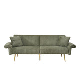 Luxury Foldable Double Sofa Bed With Folding Armrests