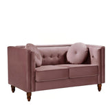 Chesterfield Loveseat 2 Seater Couch For Living Room