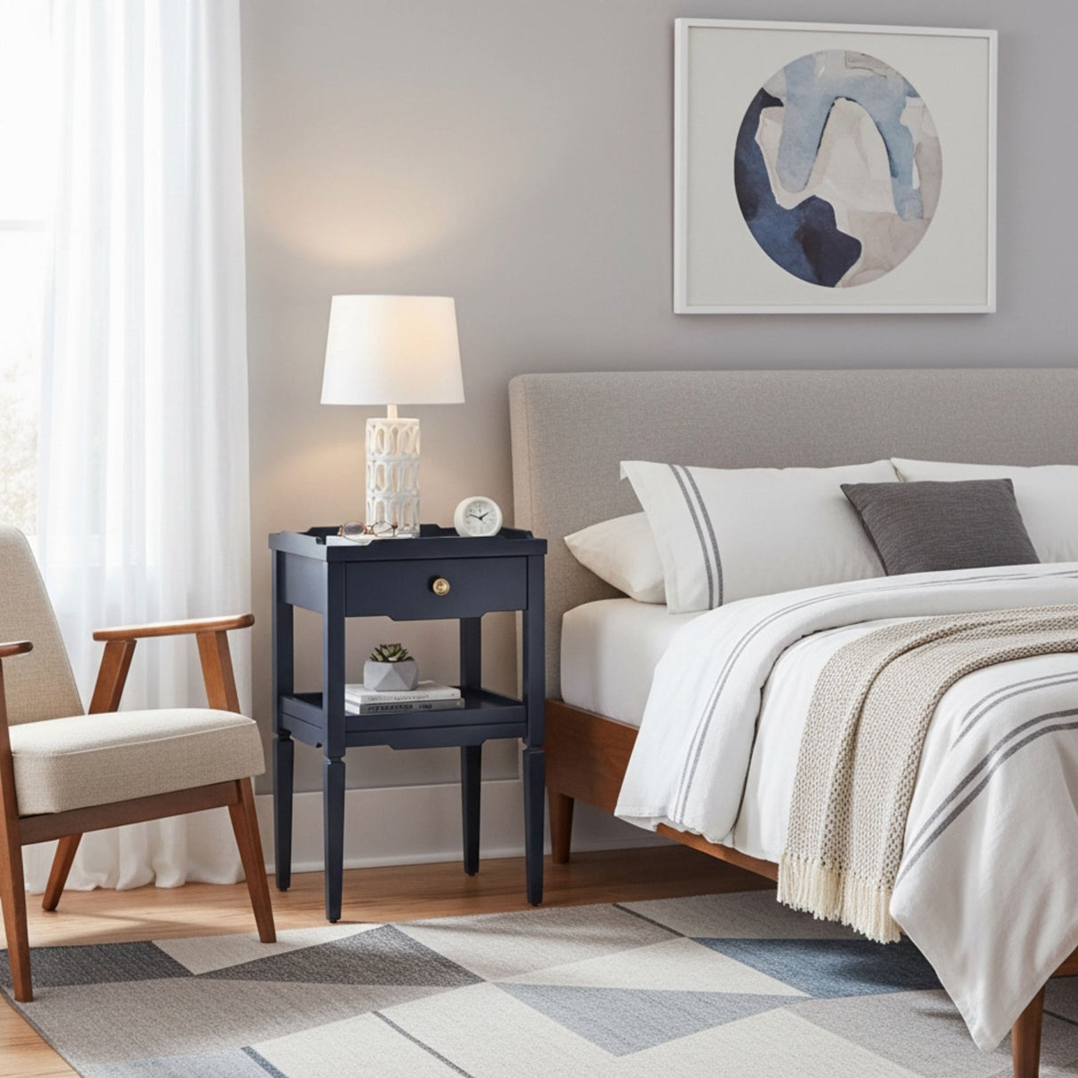 Foley - 1 Drawer Nightstand