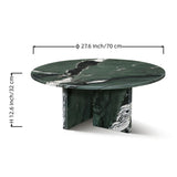 Luxury Coffee Table With Unique Veining, Unique Stone Design