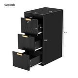 Modern Wall Mounted Floating Cabinet With Drawers For Bathroom