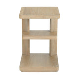 Chairside Table - Tan