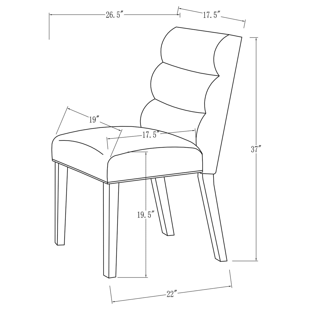 Highmore - Upholstered Dining Side Chair (Set of 2)
