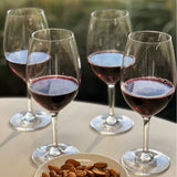 Leadingware Unbreakable Tritan Wine Glass (Set of 4), 20Oz, Bpa Free - Clear