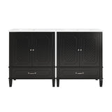 Bathroom Vanity With Sink, Soft Closing Door, Multi Functional Storage