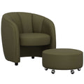 Chair & Ottoman