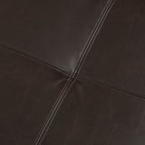 Lanister - Ottoman Double Top Storage - Brown