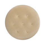 Yolanda - Round Upholstered Accent Ottoman