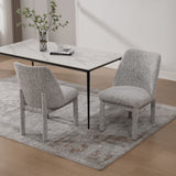 Wide Minimalist Dining Chair