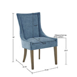 Ultra - Elegant Dining Side Chair (Set of 2)