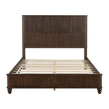 Platform Bed Frame & Tall Headboard