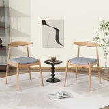 Elegant Dining Chairs With Ergonomic Backrest & Comfort Cushions (Set of 2)