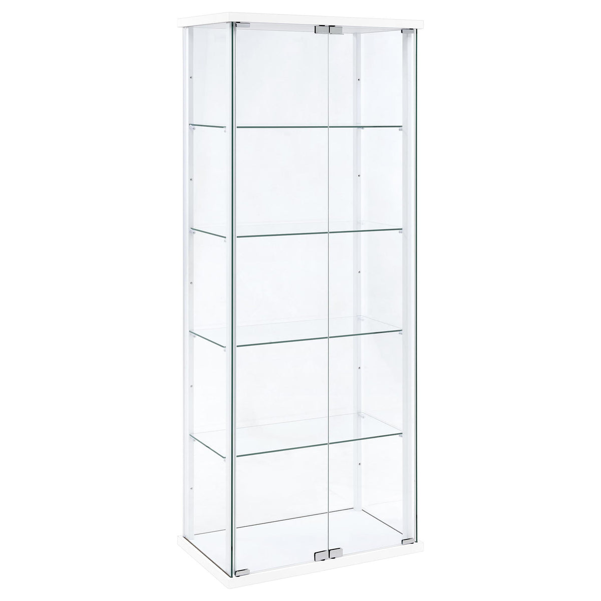Hyacinth - 4 Shelf Curio Cabinet