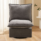 Detachable Single 360 Swivel Rocking Rocker, 360 Swivel Sofa Chair & Single Sofa Lounge, Comfortable Seating For Living Room & Bedroom Sofa 1 Piece