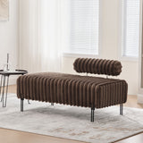 Mini Loveseat With Adjustable Backrest