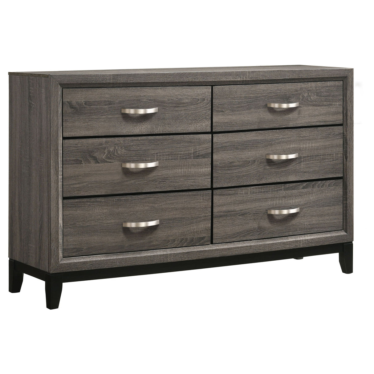Cabrillo - 6 Drawer Dresser - Gray