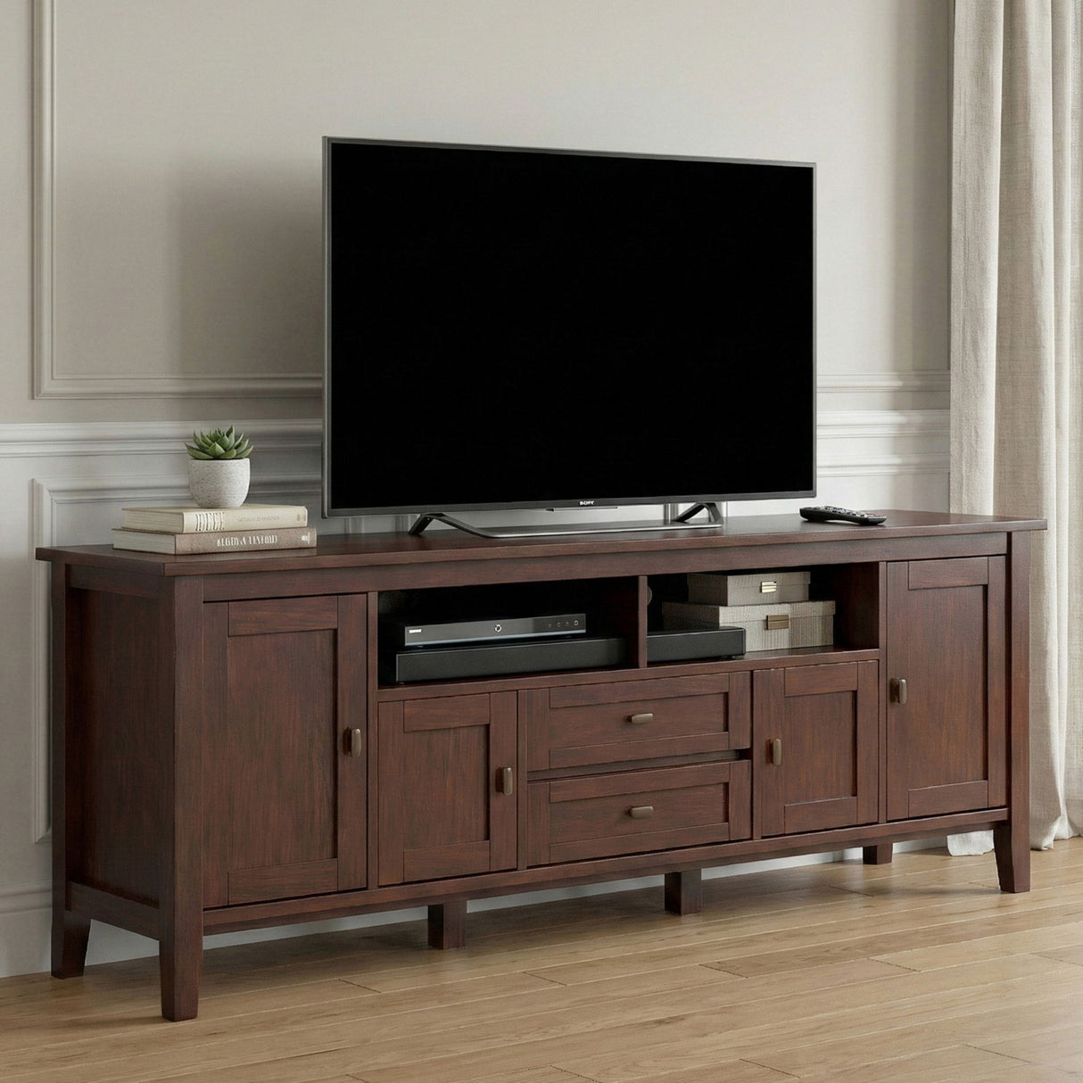 Warm Shaker - TV Media Stand, Handcrafted