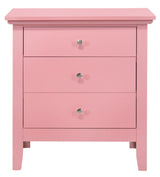 3 Drawer Nightstand & Dove Tailed Drawers
