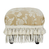 Fiona - Handcrafted Accent Footstool Ottoman