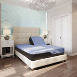 Refresh - 12" Flex Head Hybrid Cooling Gelcare Memory Foam And Coil Mattress