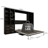 Multifunctional Vertical Murphy Wall Bed