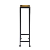 Trenton - Accent Side Table - Antique Bronze